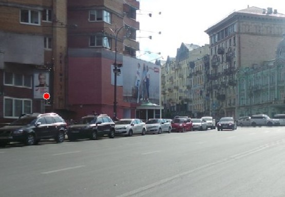 Фото рекламной плоскости по адресу Скоропадского ул., 9/2