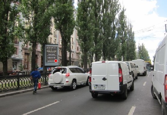 Фото рекламної площини за адресою Шевченко б-р