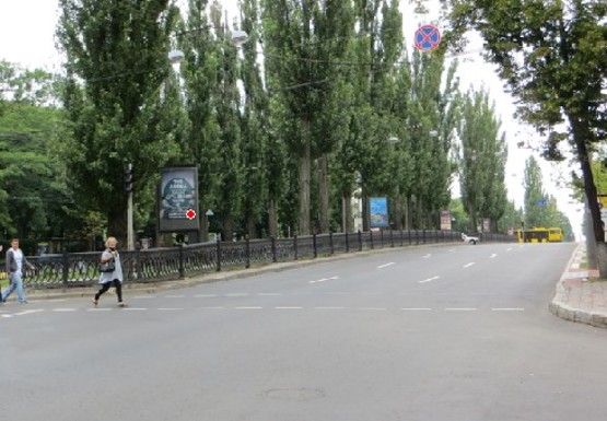 Фото рекламной плоскости по адресу Шевченко б-р