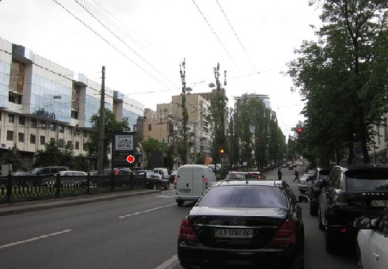 Фото рекламной плоскости по адресу Шевченко б-р