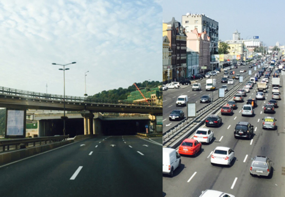 Фото рекламной плоскости по адресу Набережно-Крещатицкая ул.