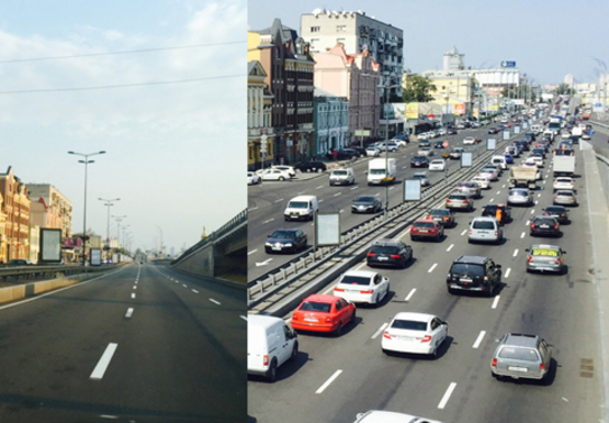 Фото рекламной плоскости по адресу Набережно-Крещатицкая ул.