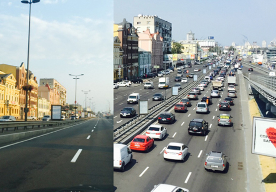 Фото рекламной плоскости по адресу Набережно-Крещатицкая ул.