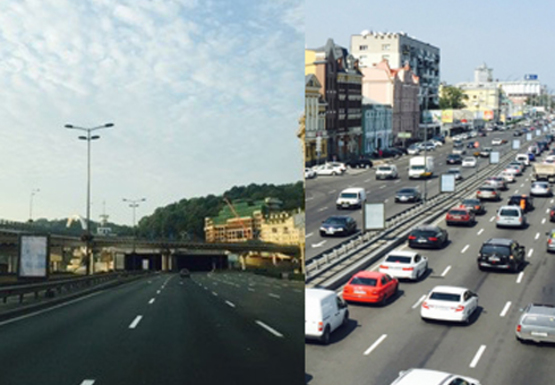 Фото рекламної площини за адресою Набережно-Крещатицкая ул.