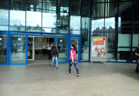 Фото рекламной плоскости по адресу Центральный холл (Южный терминал)