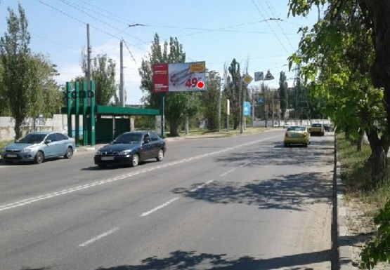 Фото рекламної площини за адресою Островская ул. - Суднозаводская ул.