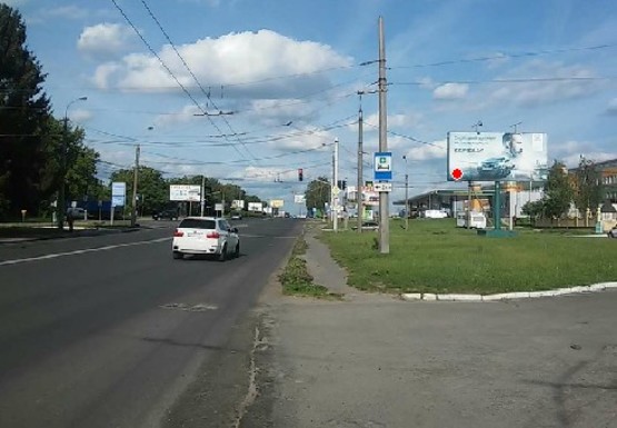 Фото рекламной плоскости по адресу Ровенская ул., 154, возле бара "Околица"