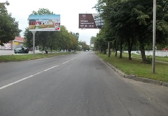 Фото рекламной плоскости по адресу Луганская ул., между пр-том Красной Калины и ул. Зелёной