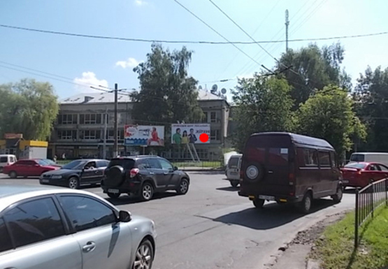 Фото рекламной плоскости по адресу Выговского ул. - Патона ул.