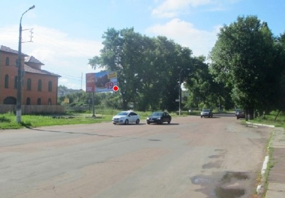 Фото рекламної площини за адресою Шевченко ул.- Объездная ул.