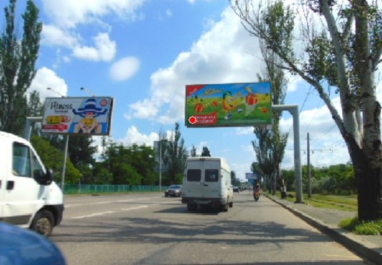 Фото рекламной плоскости по адресу Николаевская дорога, 283 напротив