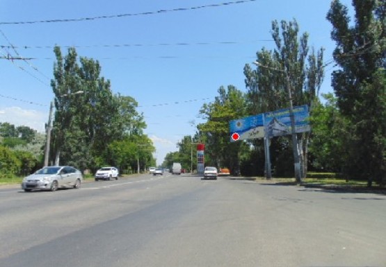 Фото рекламної площини за адресою Овидиопольская дорога - ул. Центральний аэропорт