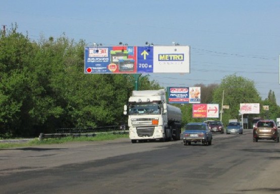 Фото рекламной плоскости по адресу Киевское шоссе