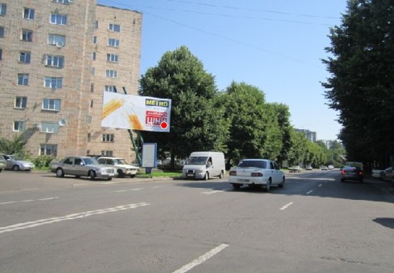 Фото рекламной плоскости по адресу Мира пр. - Мицкевича ул.