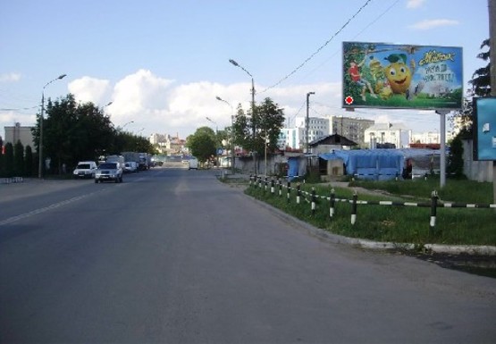 Фото рекламной плоскости по адресу Шептицкого ул.,  центральный рынок, автовокзал