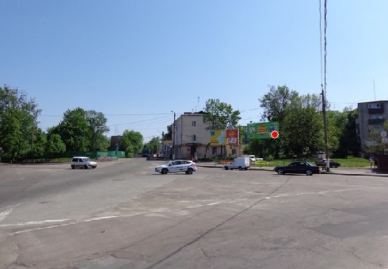 Фото рекламной плоскости по адресу Майдан Короленко, 1