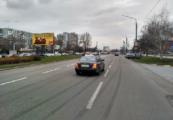 Фото рекламної площини за адресою Набережная магистраль - Запорожская ул.