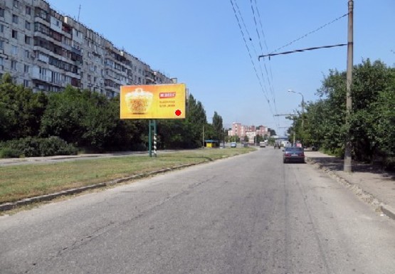 Фото рекламної площини за адресою Победы ул.  - Гагарина ул.