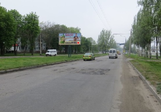 Фото рекламной плоскости по адресу Космическая ул. - Автопарковая ул.