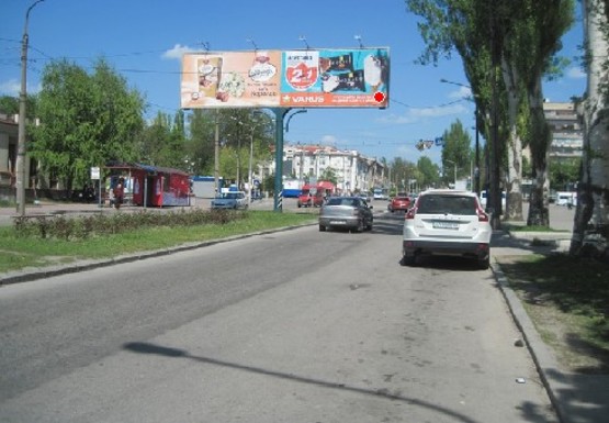 Фото рекламной плоскости по адресу Лепика  ул. - Горького ул., Свободы пл.