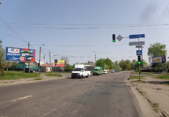 Фото рекламной плоскости по адресу Кольцевая ул. - 1 Мая ул., 240