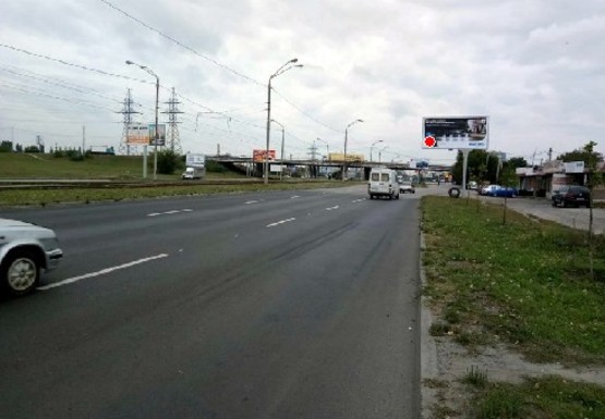 Фото рекламної площини за адресою Донецкое шоссе - Передовая ул.