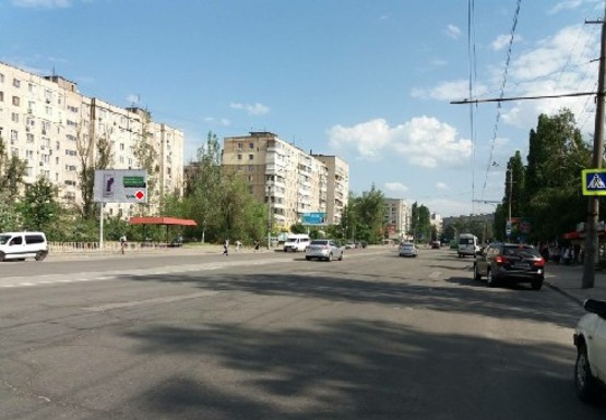 Фото рекламной плоскости по адресу Героев пр., 19