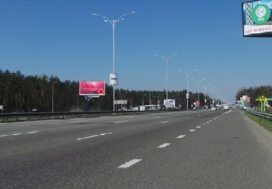 Фото рекламної площини за адресою 29,100 км. автомагистрали Киев - Борисполь