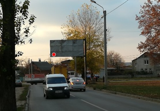 Фото рекламної площини за адресою Ивана Камышева ул. - Академика Павлова ул.