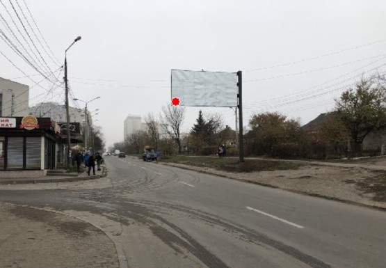 Фото рекламної площини за адресою Василя Стуса ул. - Дидро ул., 4