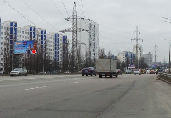 Фото рекламной плоскости по адресу Братиславская ул., 16 (напротив)