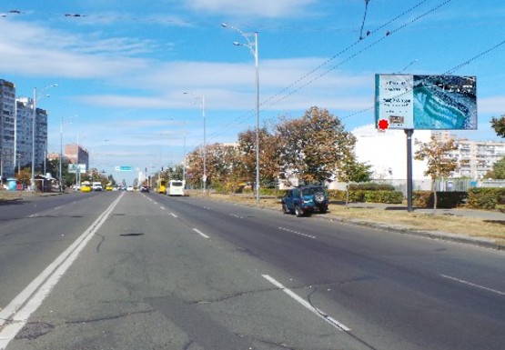 Фото рекламної площини за адресою Драйзера ул., 2г