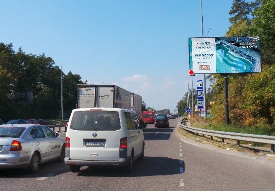 Фото рекламної площини за адресою Брест-Литовское шоссе