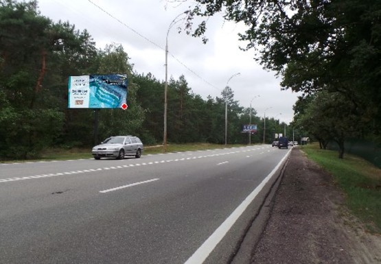 Фото рекламної площини за адресою Столичное шоссе 22км