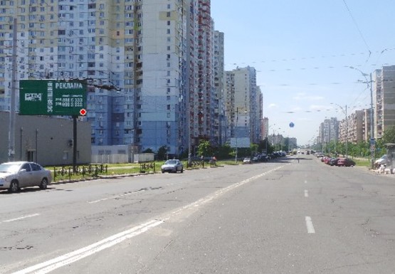 Фото рекламної площини за адресою Цветаевой ул., 10/87 (напротив)