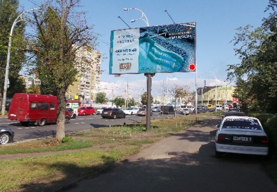 Фото рекламної площини за адресою Героев Днепра ул., 24