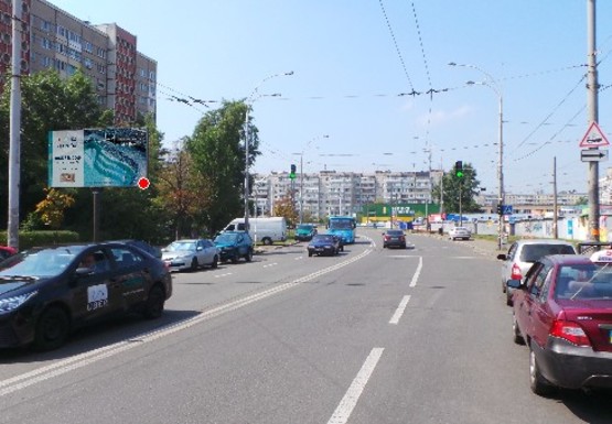 Фото рекламной плоскости по адресу Героев Днепра ул., 24