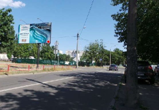 Фото рекламной плоскости по адресу Дарницкий б-р., 15