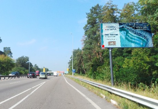 Фото рекламної площини за адресою Брест-Литовское шоссе