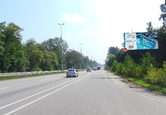 Фото рекламної площини за адресою Брест-Литовское шоссе