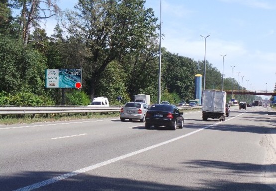 Фото рекламної площини за адресою Брест-Литовское шоссе 17 км из Киева