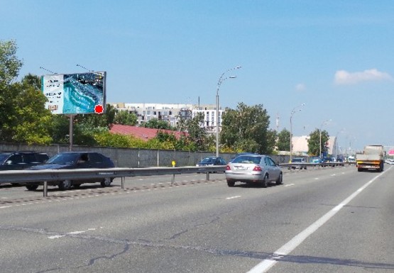 Фото рекламной плоскости по адресу Набережно-Рыбальская ул.