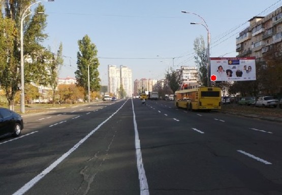 Фото рекламной плоскости по адресу Архипенка ул., 4 (Мате Залки ул.)