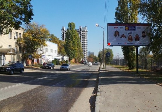 Фото рекламної площини за адресою Железнодорожное шоссе, 47 (напротив)