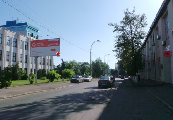 Фото рекламной плоскости по адресу Сырецкая ул., 2