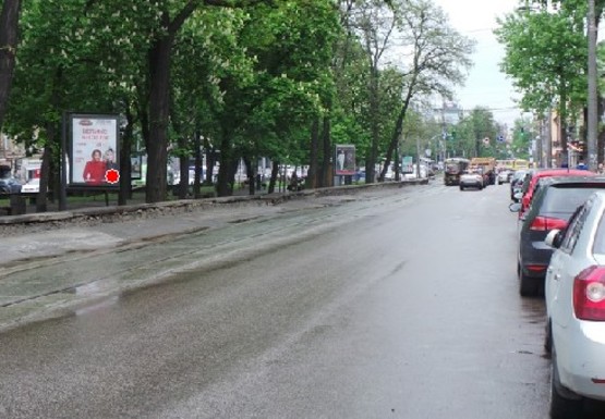 Фото рекламной плоскости по адресу Верхний Вал ул., 18