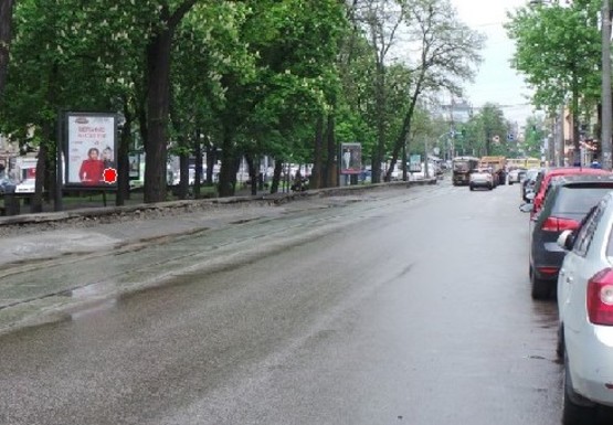 Фото рекламної площини за адресою Верхний Вал ул., 18