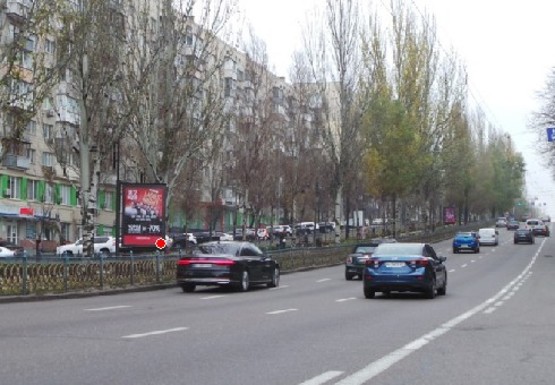 Фото рекламной плоскости по адресу Леси Украинки б-р., 20