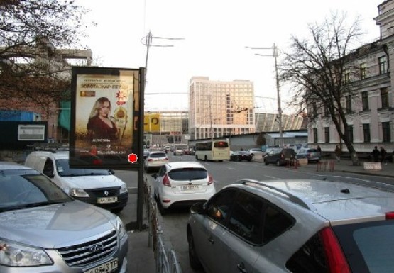 Фото рекламной плоскости по адресу Жилянская ул. - Большая Васильковская ул.