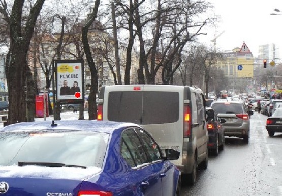Фото рекламної площини за адресою Нижний Вал ул., 19-21